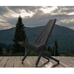 Svart träfärg Utomhus